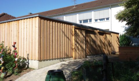 Paul-Aldinger-Schule Garagen, Remisen und Freianlagen